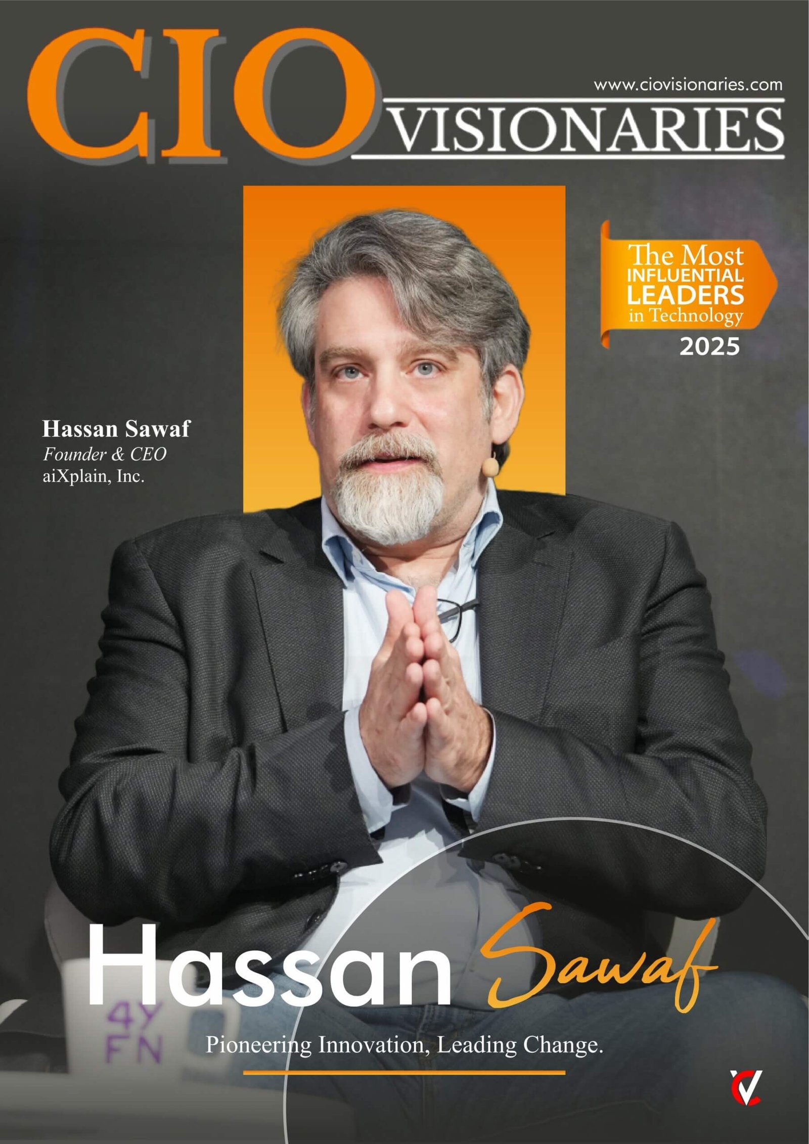 CIO Visionaries Hassan Sawaf Cover
