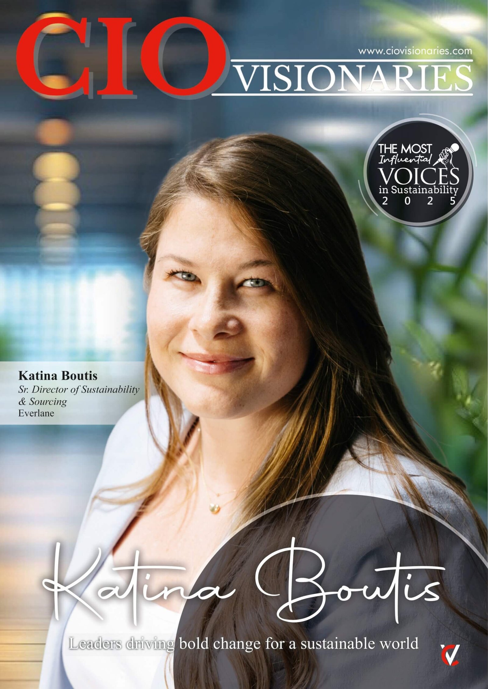 CIO Visionaries Katina Boutis Cover