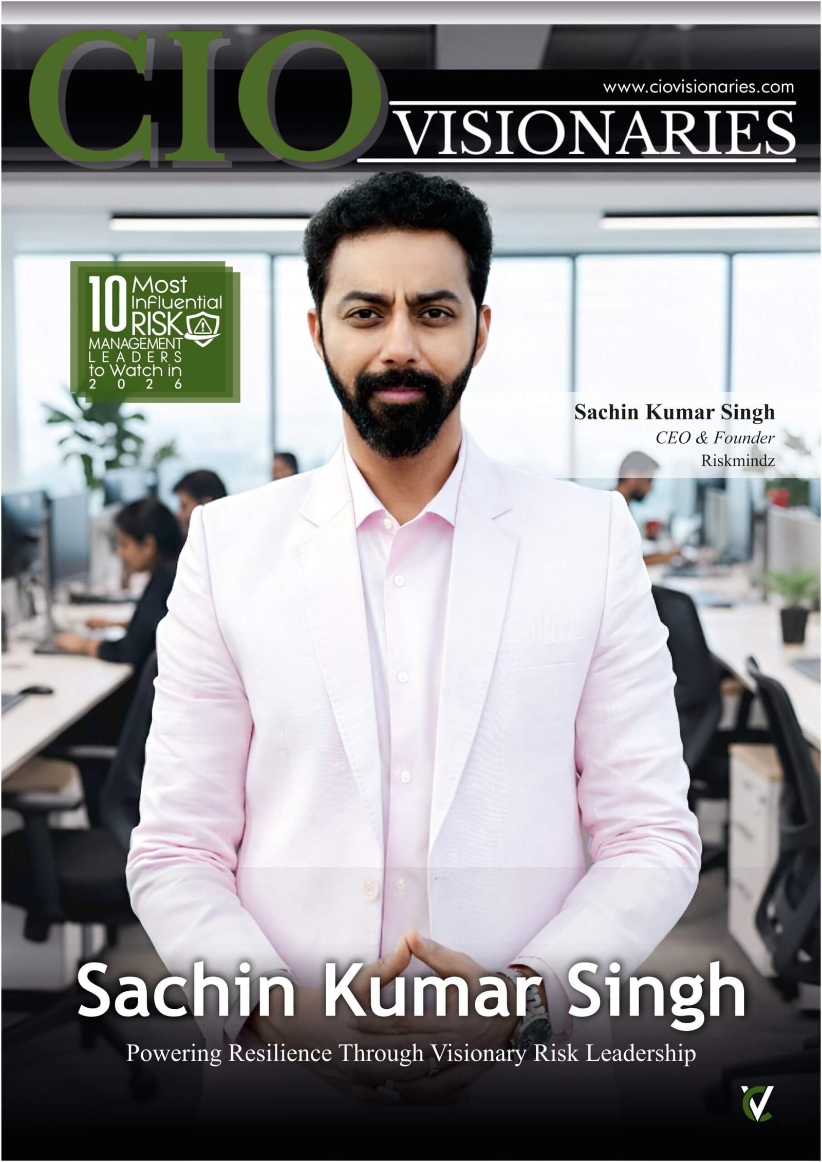 CIO Visionaries Sachin Kumar Singh Cover