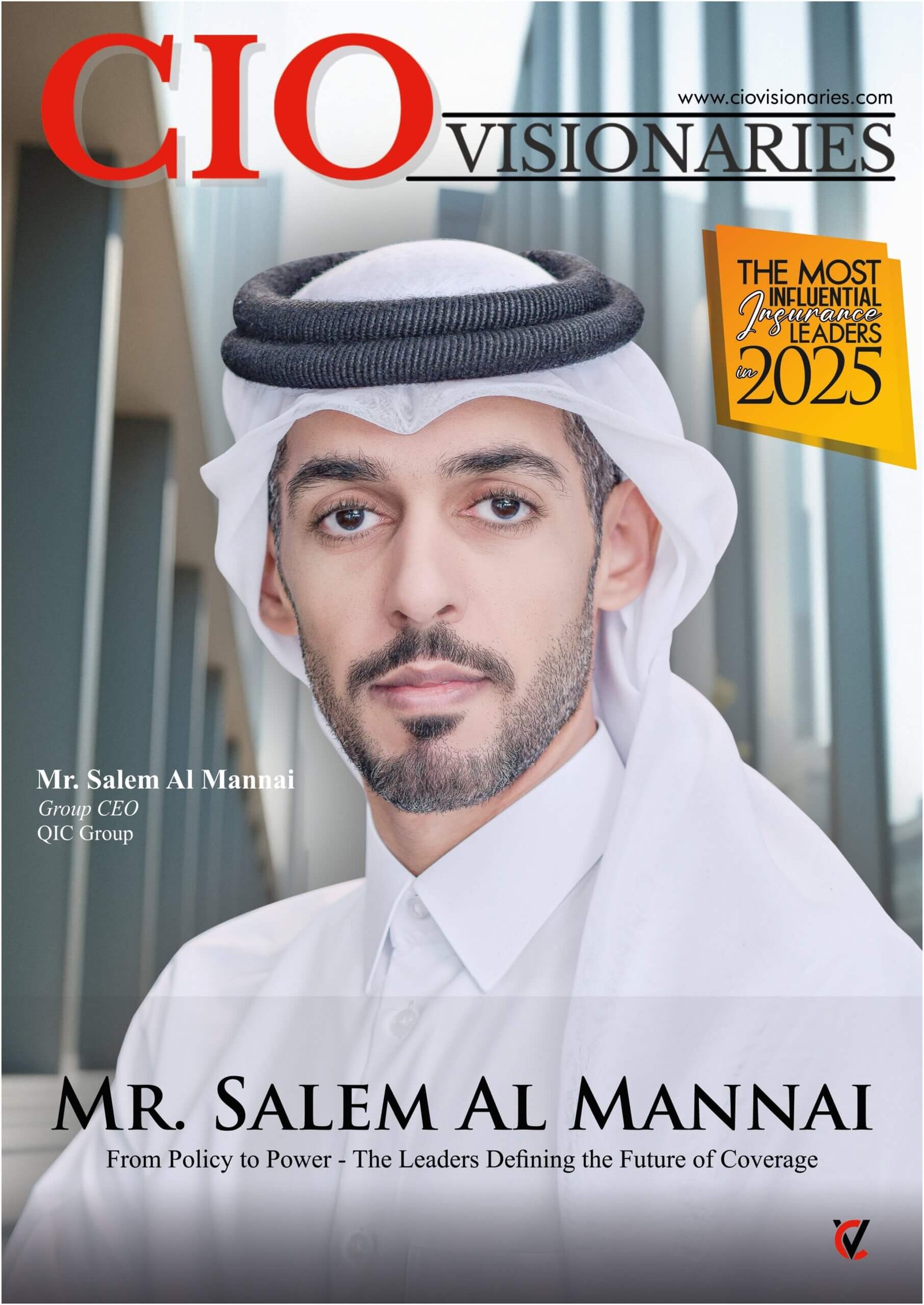 CIO Visionaries Salem Al Mannai Cover