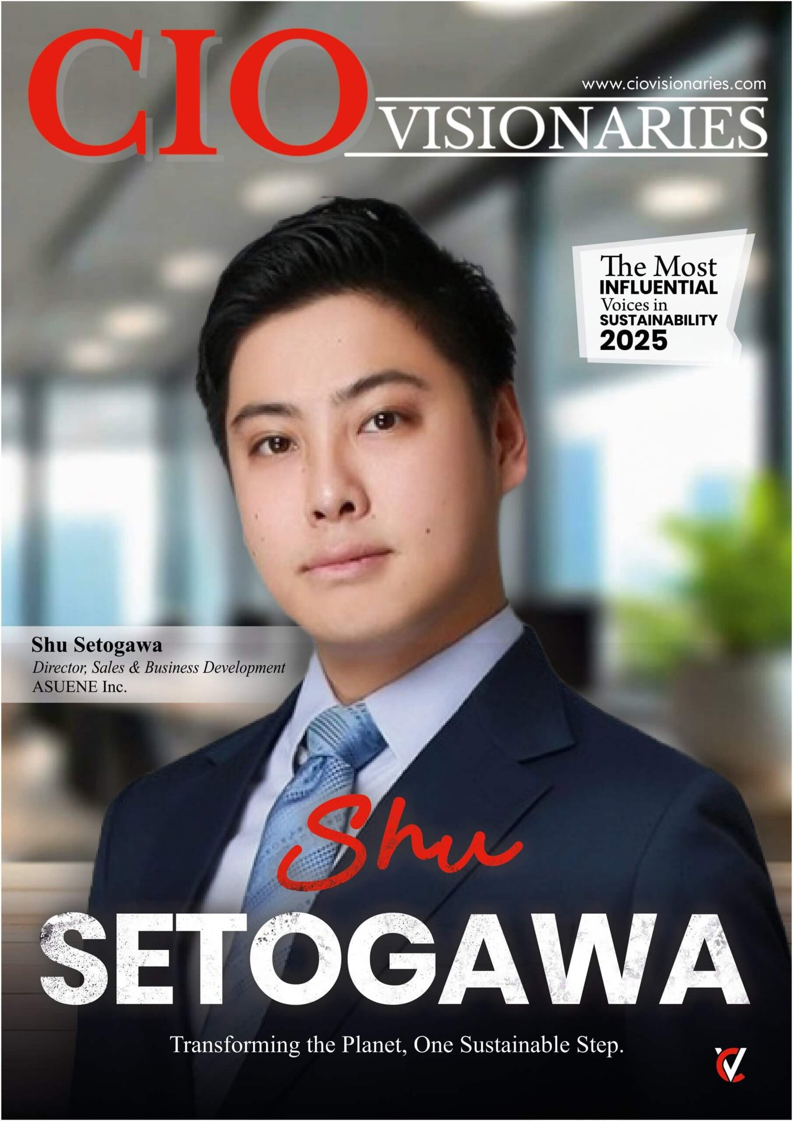 CIO Visionaries Shu Setogawa Cover