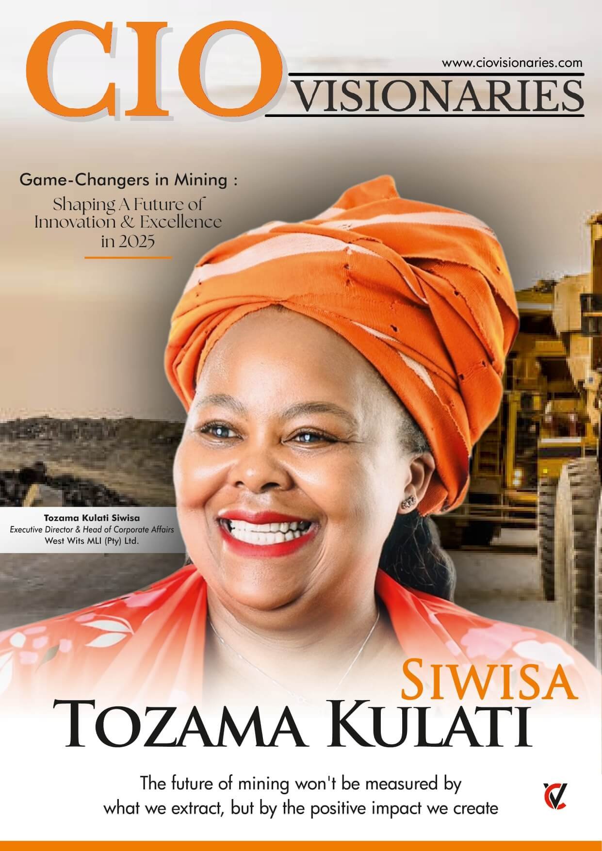 CIO Visionaries Tozama Kulati Siwisa Cover